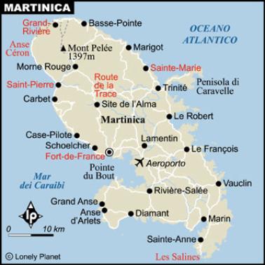 Mappa Martinica